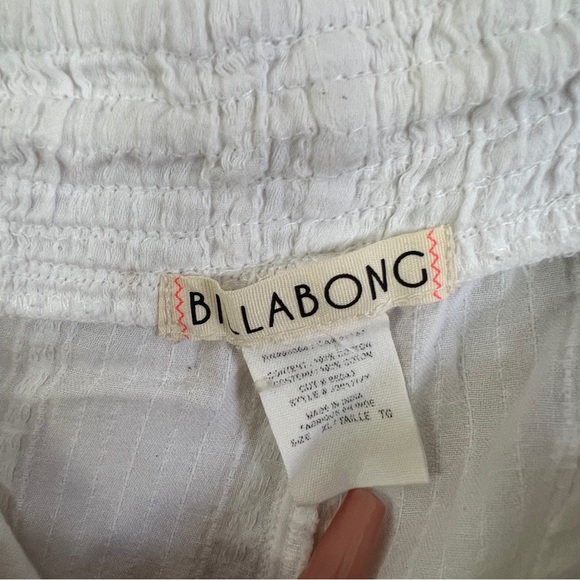 Billabong White beach pants size XL - Picture 4 of 6